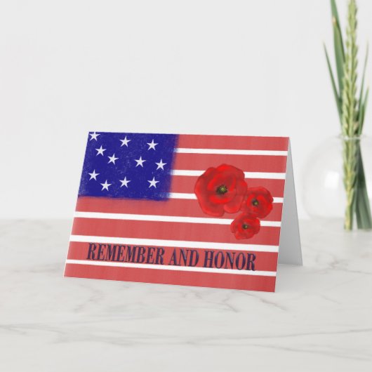 Honor and remember カード (正面)