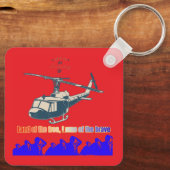 Honor in every thread light bright red キーホルダー (裏面)