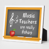 Honor Music先生 フォトプラーク (側面)