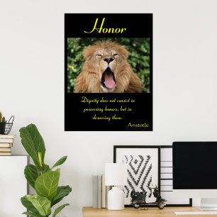 Honor Posts animal 24 ポスター