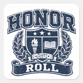 Honor Roll – Academic Excellence College スクエアシール