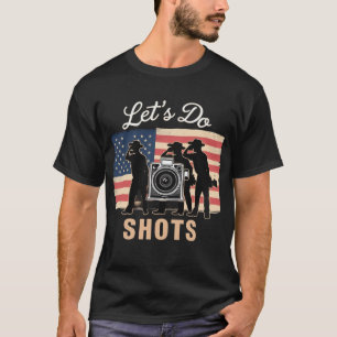 Honor the Moment:フォトグラファー・デイTシャツ Tシャツ