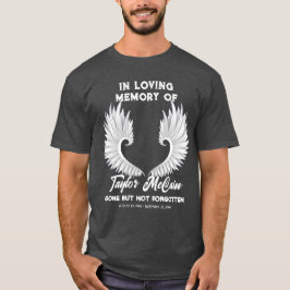 Honor Their Memory：フォトカスタムメモリアル Tシャツ