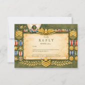 Honor & Valor Graduation Party 出欠カード (正面)