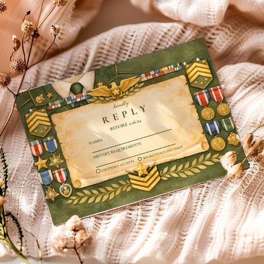 Honor & Valor Graduation Party 出欠カード