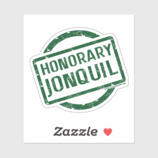 "Honorary Jonquil" sticker, green シール