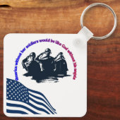 Honored in Valor キーホルダー (裏面)