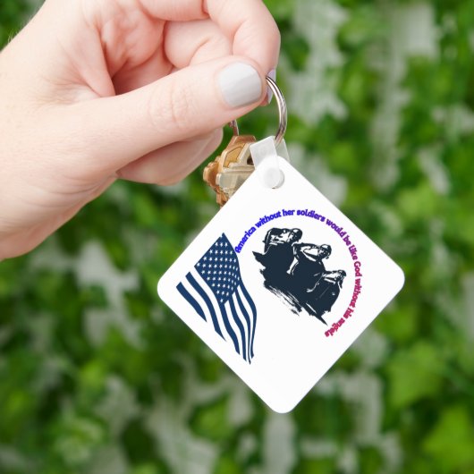 Honored in Valor キーホルダー (手)