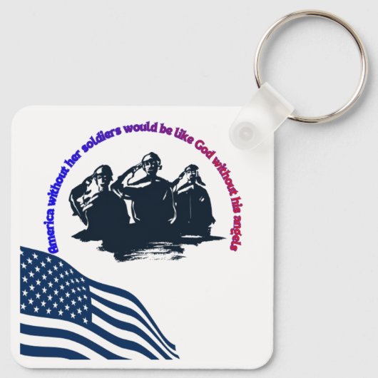 Honored in Valor キーホルダー (裏面)