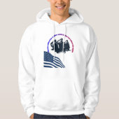 Honored in Valor Veterans Day Hoodie  パーカ (正面)