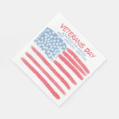 Honoring Heroes | Veterans Day Celebration スタンダードランチョンナプキン (角)