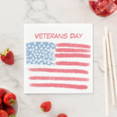 Honoring Heroes | Veterans Day Celebration スタンダードランチョンナプキン (インサイチュ)
