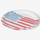 Honoring Heroes | Veterans Day Celebration ペーパープレート (アングル)