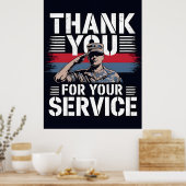 Honoring Our Heroesこの退役軍人Day 2025 ポスター (キッチン)