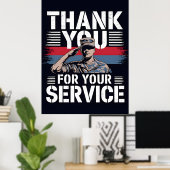 Honoring Our Heroesこの退役軍人Day 2025 ポスター (ホームオフィス)