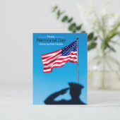Honoring Our Heroes – ハッピーメモリアルデー シーズンポストカード (スタンド正面)