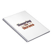  Honoring Our Heroes / Cuaderno ノートブック (右側)