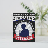 Honoring Our Heroes This Veterans Day 2025 ポストカード (スタンド正面)