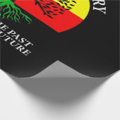 Honoring Past Inspiring Future Black History Month ラッピングペーパー (角)