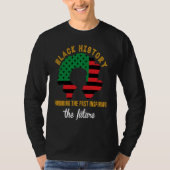 Honoring Past Inspiring Future Black History Month Tシャツ (正面)