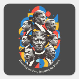 Honoring The Past, Inspiring The future スクエアシール