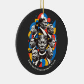 Honoring The Past, Inspiring The future セラミックオーナメント (右)
