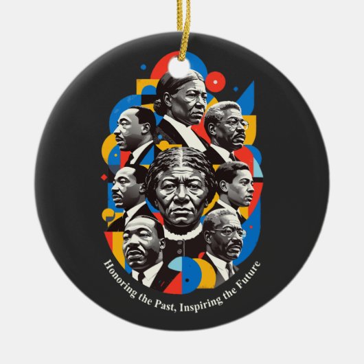 Honoring The Past, Inspiring The future セラミックオーナメント (正面)