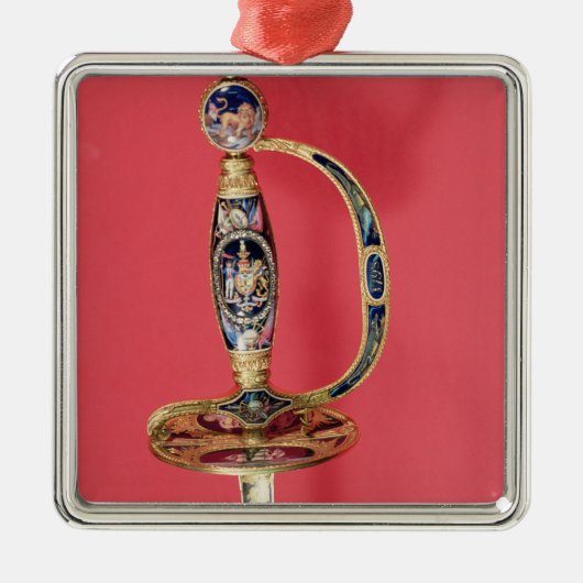 Honourの剣 メタルオーナメント (正面)