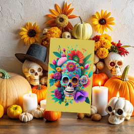 Honremos a nuestros difuntos en esta festividad サンキューカード