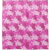 Honuのウミガメのハワイアンアロハ シャワーカーテン (正面)