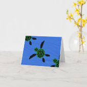 HONUのメッセージカード(ハワイシリーズ) カード (黄色い花)