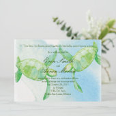 Honuの組の結婚式招待状 招待状 (スタンド正面)