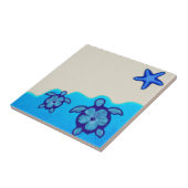 Honuの青いカメ タイル (側面)