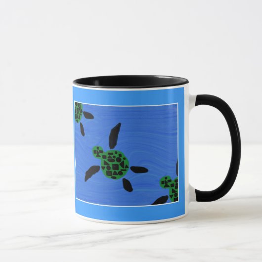 Honu (ウミガメ)のマグ マグカップ (右)