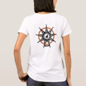 Hoo-Hooの星デザイン Tシャツ (裏面)