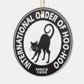Hoo-Hooロゴセラミックオーナメント セラミックオーナメント (左)