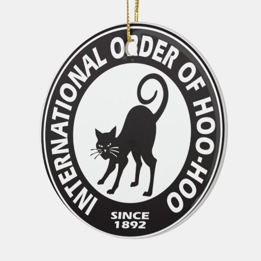 Hoo-Hooロゴセラミックオーナメント セラミックオーナメント (左)