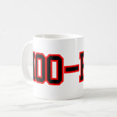 HOO RAH コーヒーマグカップ (正面左)