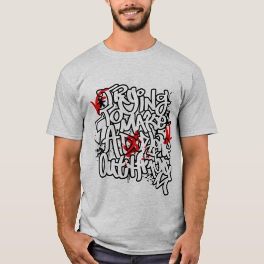 Hood Motivation Tシャツ (正面)