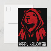 Hooded Capybara シーズンポストカード (正面/裏面)