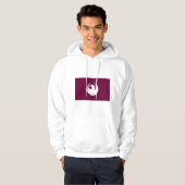 Hooded Sweatshirt with Flag of Phoenix City, USA パーカ (正面フル)