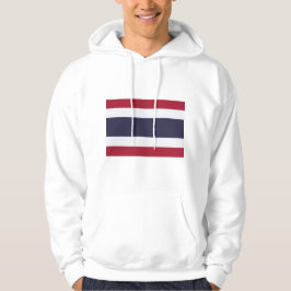 Hooded Sweatshirt with Flag of Thailand パーカ