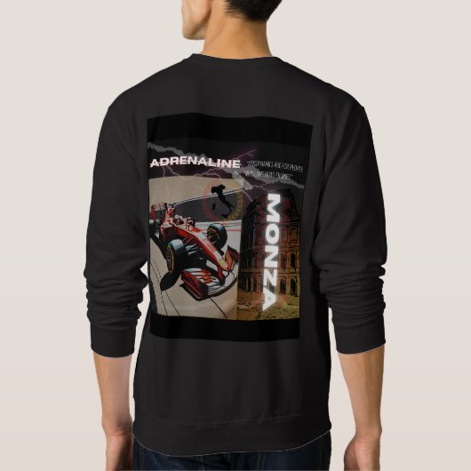 hoodie スウェットシャツ (裏面)