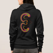 Hoodie abstract パーカ (裏面)