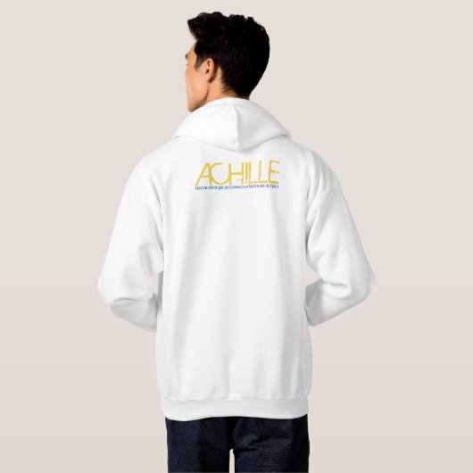 Hoodie Achille パーカ (裏面フル)
