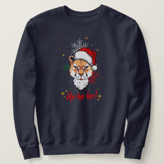 hoodie animal ho ho ho  スウェットシャツ (デザイン正面)