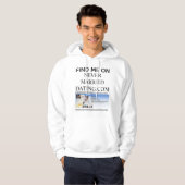 Hoodie Find Me On Never Married Dating . Com パーカ (正面フル)