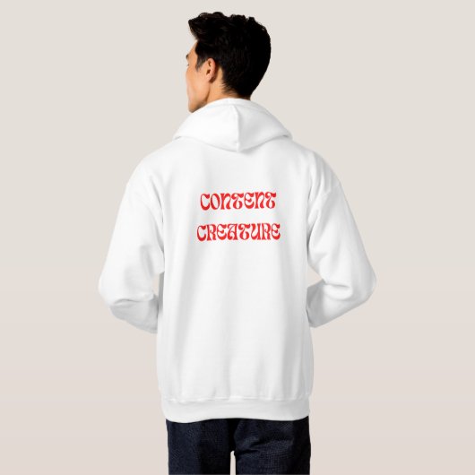 Hoodie für zufriedene Kreaturen パーカ (裏面フル)