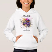 Hoodie "HALLOWEEN is coming to town" Witch (正面)