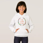 Hoodie "I am a child of God". (正面フル)